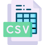 Export Data as CSV List